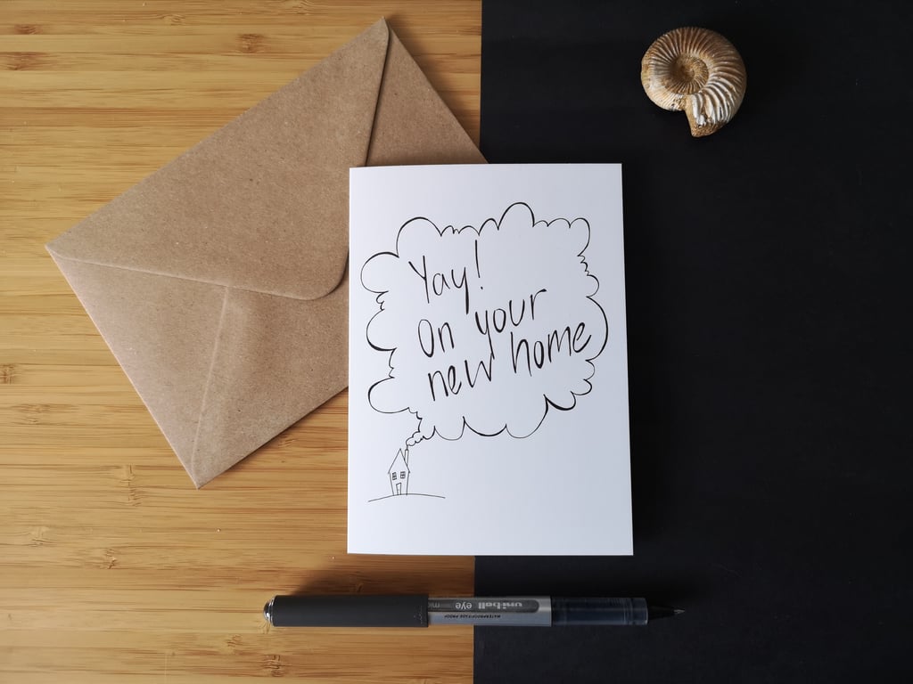New Home Greetings Card