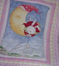 Rabbit and Moon Playmat or Quilt - Image 1
