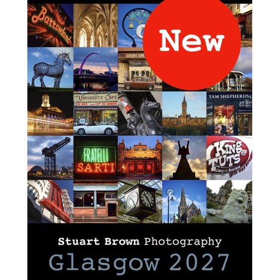 Glasgow 2027 Calendar FREE DELIVERY