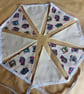 Campervan print cotton bunting  - Image 1