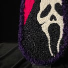 Ghostface inspired Glasses Holder Punch Needle,Horror Desk Decor. 