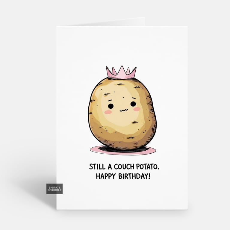 Unique Funny Birthday Card For Him Or Her 