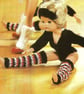 VINTAGE KNITTING PATTERN PDF Exercise Kit for Doll - Image 2