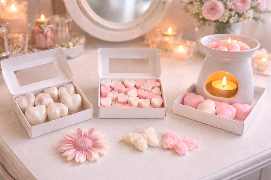 Madam ( Perfume Inspired) Highly-Scented Heart Wax Melts, Uk 