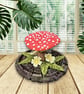 Cottagecore Woodland Mushroom Ornament - Made to Order - Image 6