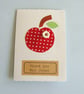 Handmade thank you card Teacher - Image 1