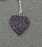  Copper Heart Pendant With Sterling Silver Chain Vintage - Image 4