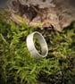 Wide sterling silver band - Image 5