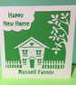 Personalised New Home Card
