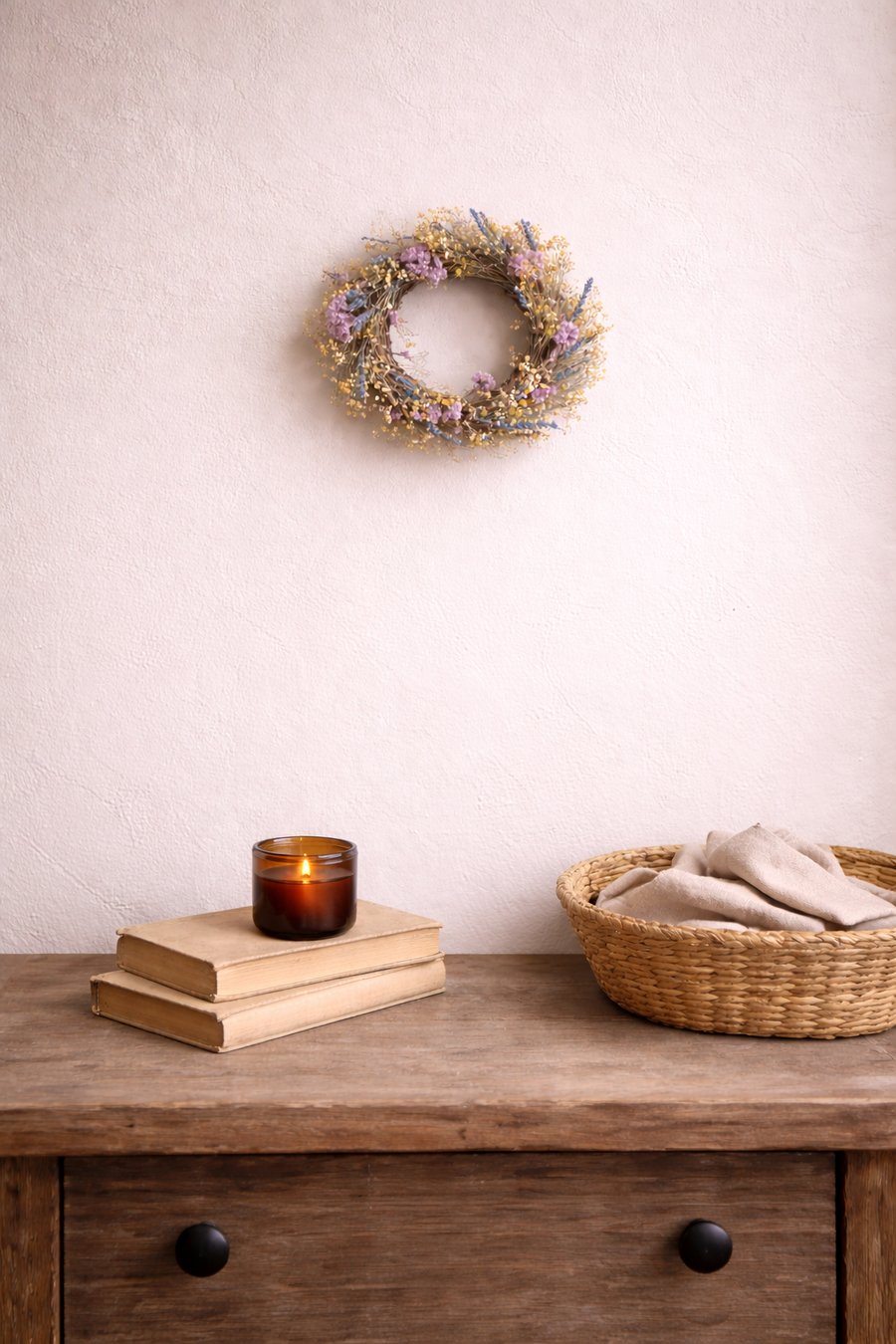 small rustic eco wreath
