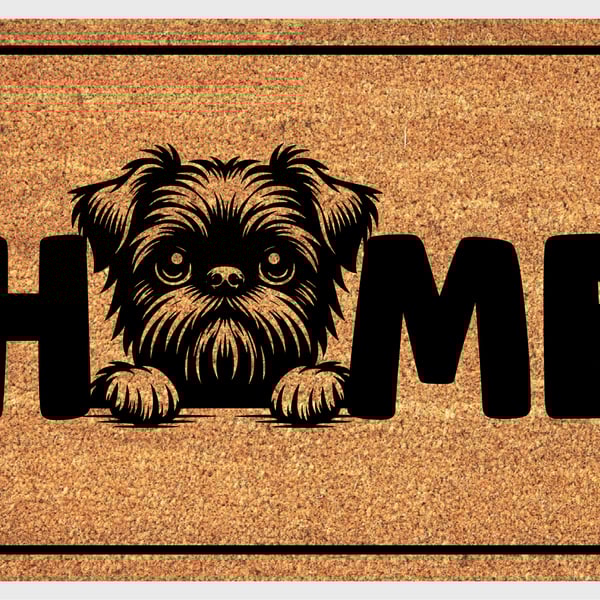 Brussels Griffon Home Door Mat - Brussels Griffon Welcome Mat - 3 Sizes