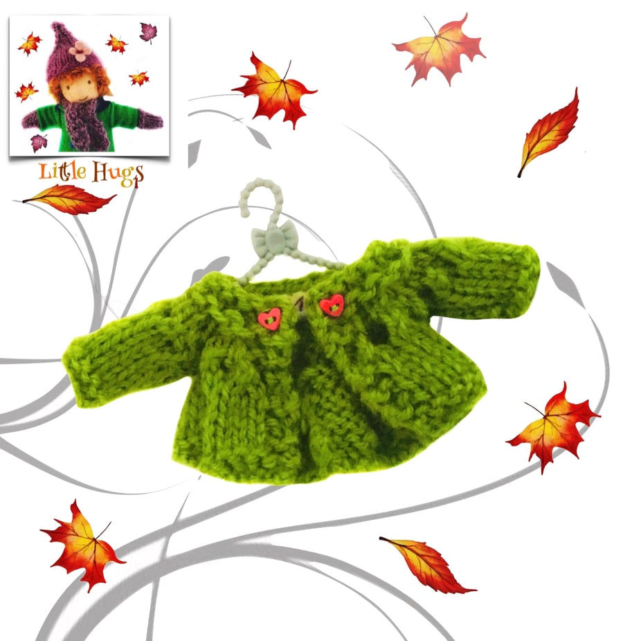 Smock Style Cardigan to fit the Little Hugs Dolls