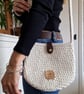 Light Green Crochet Crossbody Bag - Image 5