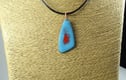 Necklaces - glass enamelled copper