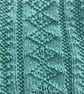 Patterned jumper knitted in a bamboo and wool yarn - Image 3