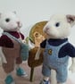 knitted kitten doll, dotpebblesknits design, Kitten Kids  - Image 3