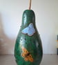 British Butterflies Gourd Lamp - Image 1