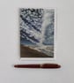 Dappled Skies, Summer Seascape Card Printed from Original Artwork - Image 2