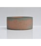 Medium Concrete Bowl: NEW Handmade Minimalist Cylinder Key & Jewelry Dish Orange