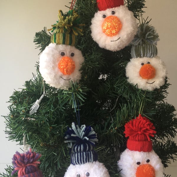 Snowman Christmas Tree Hanging Decoration