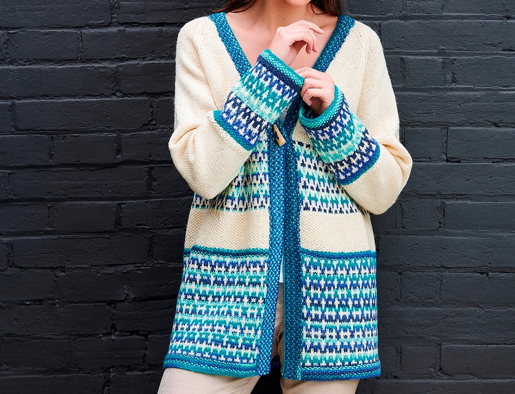 Porto Cardigan Knitting Pattern