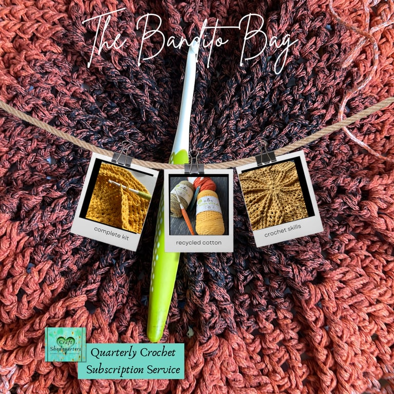 Bandito Bag – All Inclusive Crochet Kit