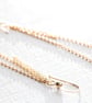 Handmade 14K Gold Filled Triple Chain Drop Earrings - Image 4