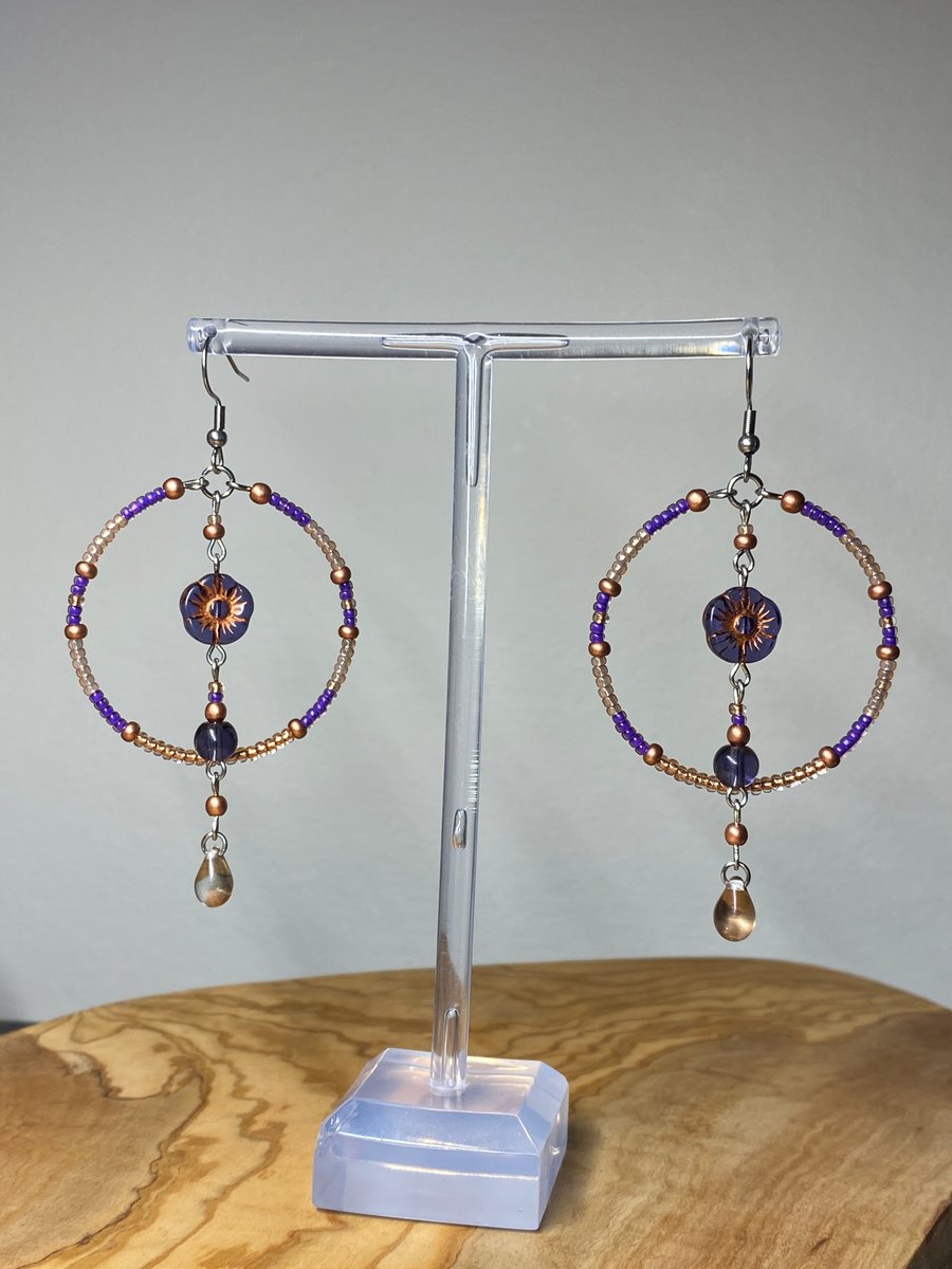 Phoebe - Whimsygoth Flower Earrings 