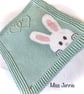 CROCHET PATTERN, PDF pattern, Baby Blanket pattern, Bunny blanket PATTERN - Image 2