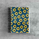 2026 A4 Day-a-Page Diary – Handmade Illustrated planner – Sunflowers