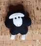 Black Sheep Felt Brooch - Image 1