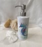 Seahorse Watercolour Design, Liquid Soap Pump Dispenser, by Wildlife Artist Sand - Image 5