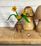 Spun Cotton Miniature Daffodil Bulb Doll - Image 7
