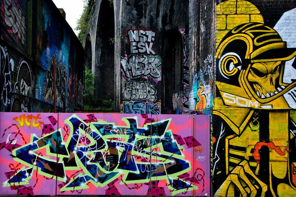 Street Art Graffiti Digbeth Birmingham UK Photograph Print