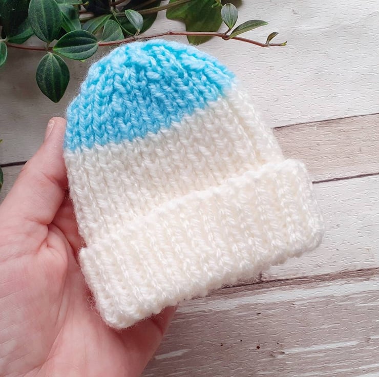 Premature baby hat, preemie baby, early baby Folksy