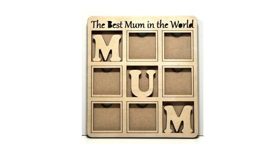 Mum Photo Frame - Wooden Picture frame