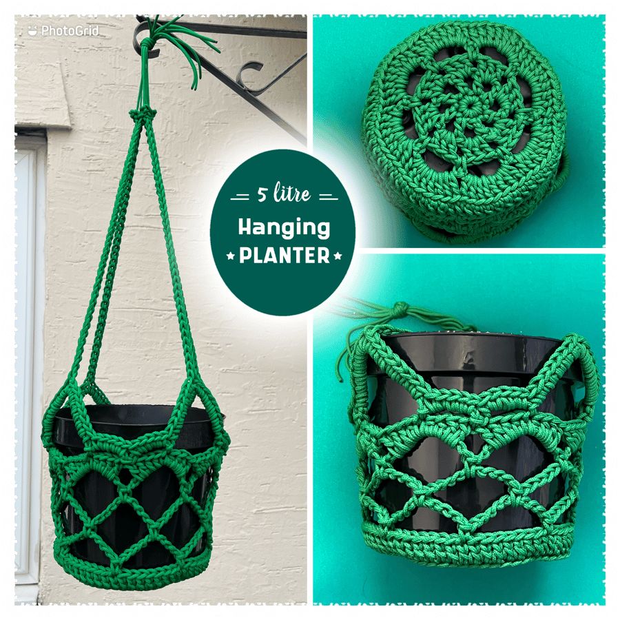 Crocheted Plant Hanger