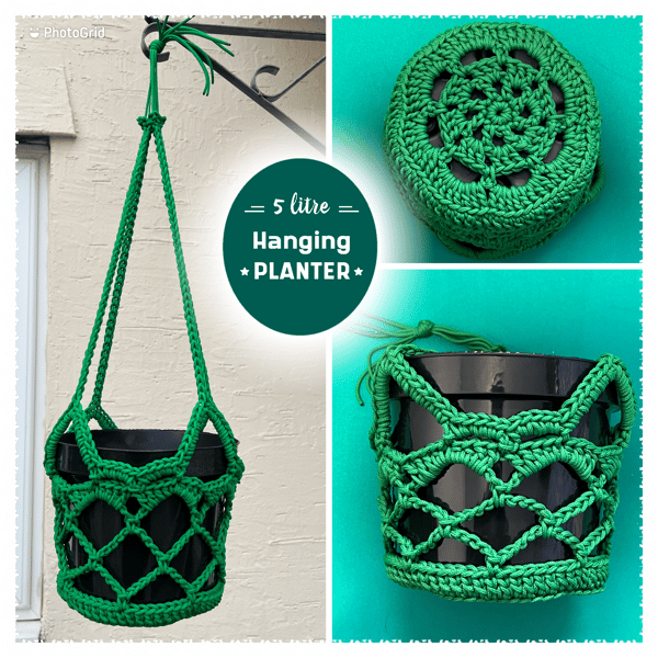 Crocheted Plant Hanger