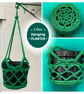 Crocheted Plant Hanger - Image 1