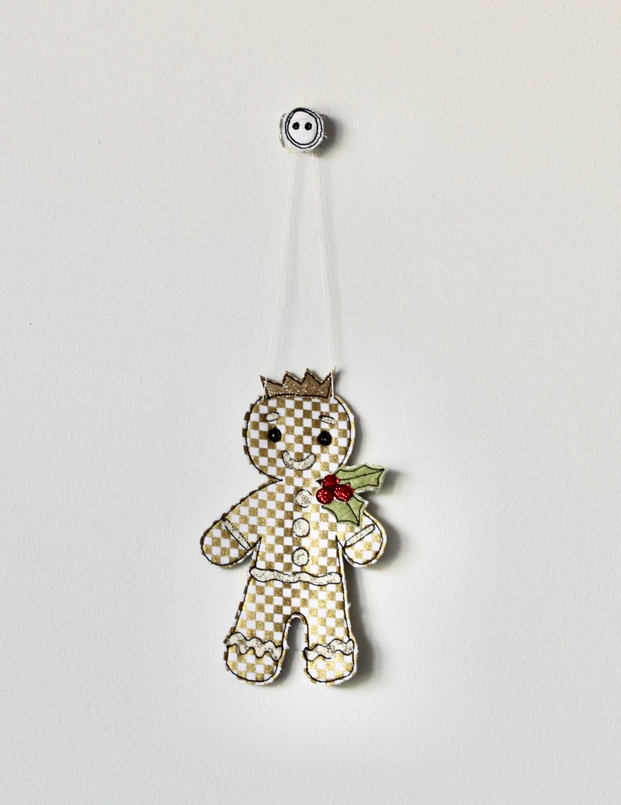 'I'm a Little Gingerbread' - Hanging Decoration