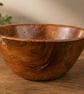 Handturned small burr elm bowl, handmade wooden bowl