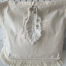Natural style large tote bag made to order