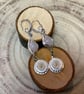 Wire Wrapped Gemstone Earrings - Image 5