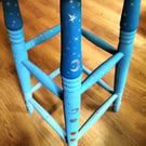 Moon and stars stool