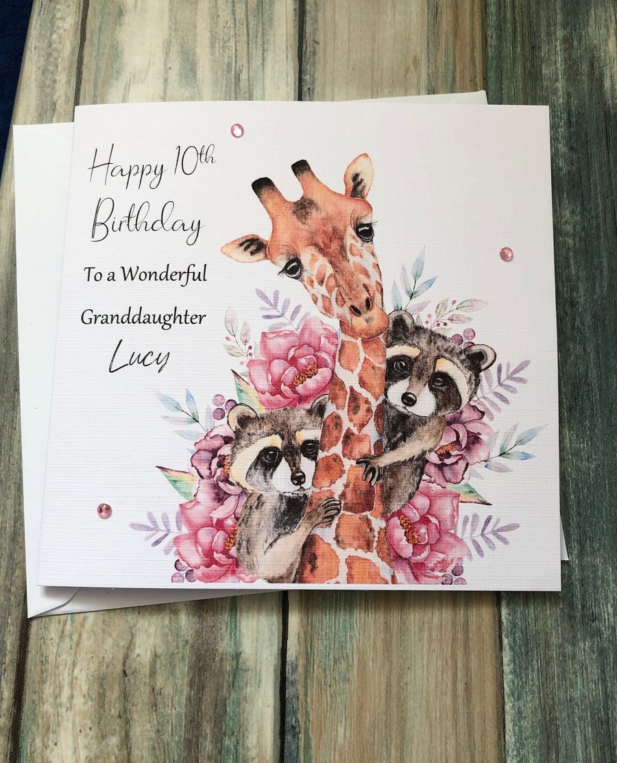 Birthday Card for her, Niece,Granddaughter,sister, Daughter, Girlfriend, Friend,