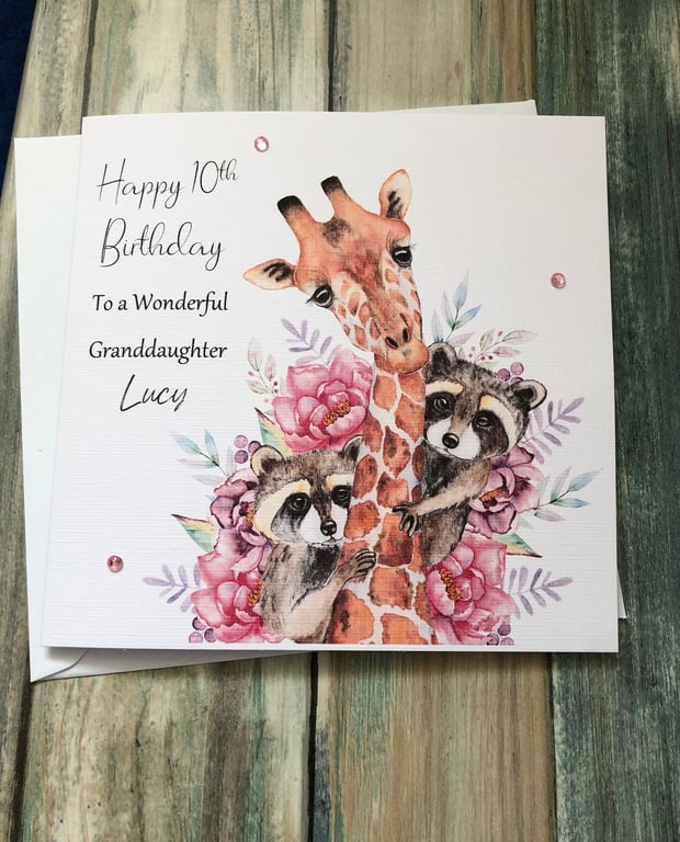 Birthday Card for her, Niece,Granddaughter,sister, Daughter, Girlfriend, Friend,