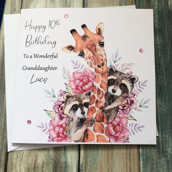 Birthday Card for her, Niece,Granddaughter,sister, Daughter, Girlfriend, Friend,