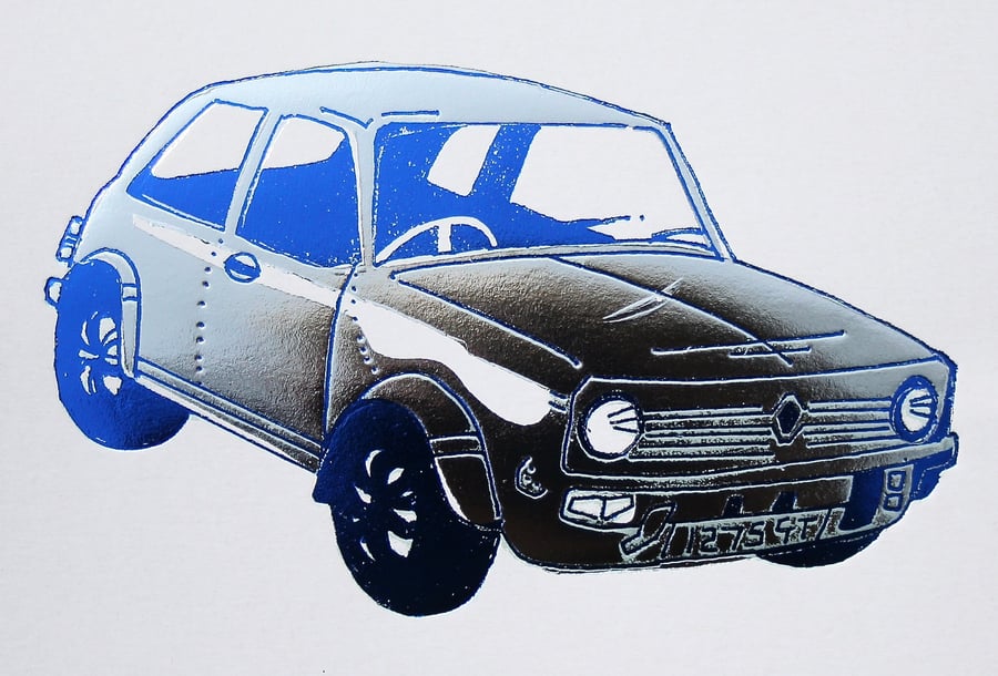 Mini Clubman 1275GT - Greetings Card