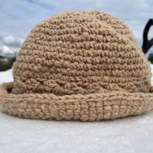 Crochet Cloche Bucket Hat