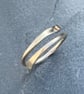 Gold Dot Adjustable Ring, wrap over ring, gold dot ring, adjustable ring,  - Image 10
